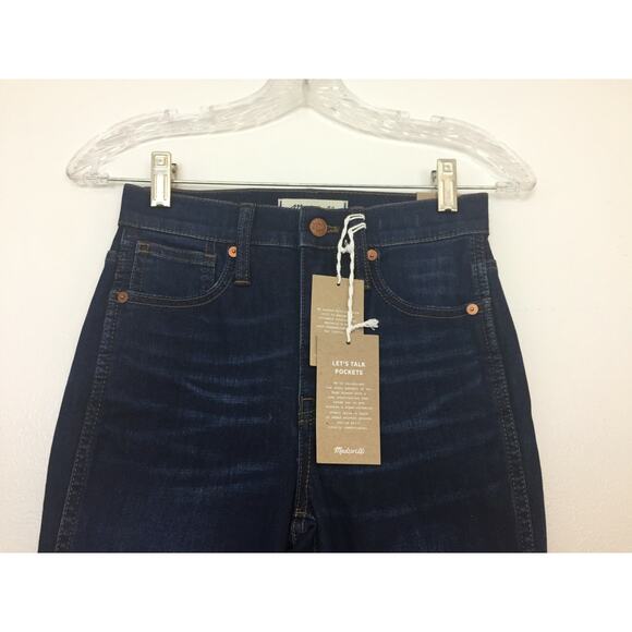 (N5) Madewell Womens Jeans Size 23 Stretch Skinny THERMOLITE Edition K2432 - Picture 5 of 12